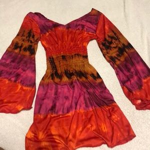 Tie dye dress